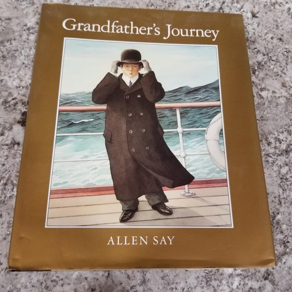Grandfather's Journey large hardcover book Time Magazine top 100 Children's Book - Picture 1 of 4